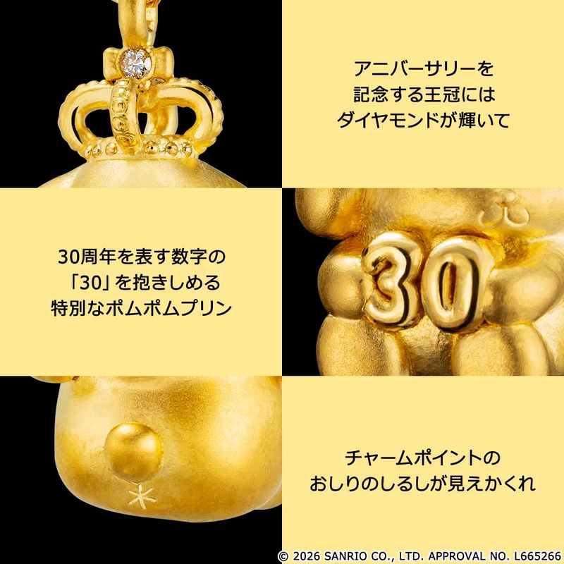 30周年ロゴがデザインされたプリンカラーの特製ボックス入り