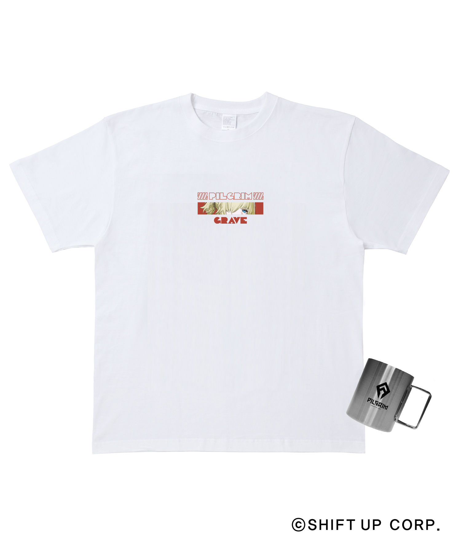 勝利の女神：NIKKE × ZOZOTOWN in Spring 2026　Tシャツ＋ステンレスマグカップ（4種展開）：8,800円