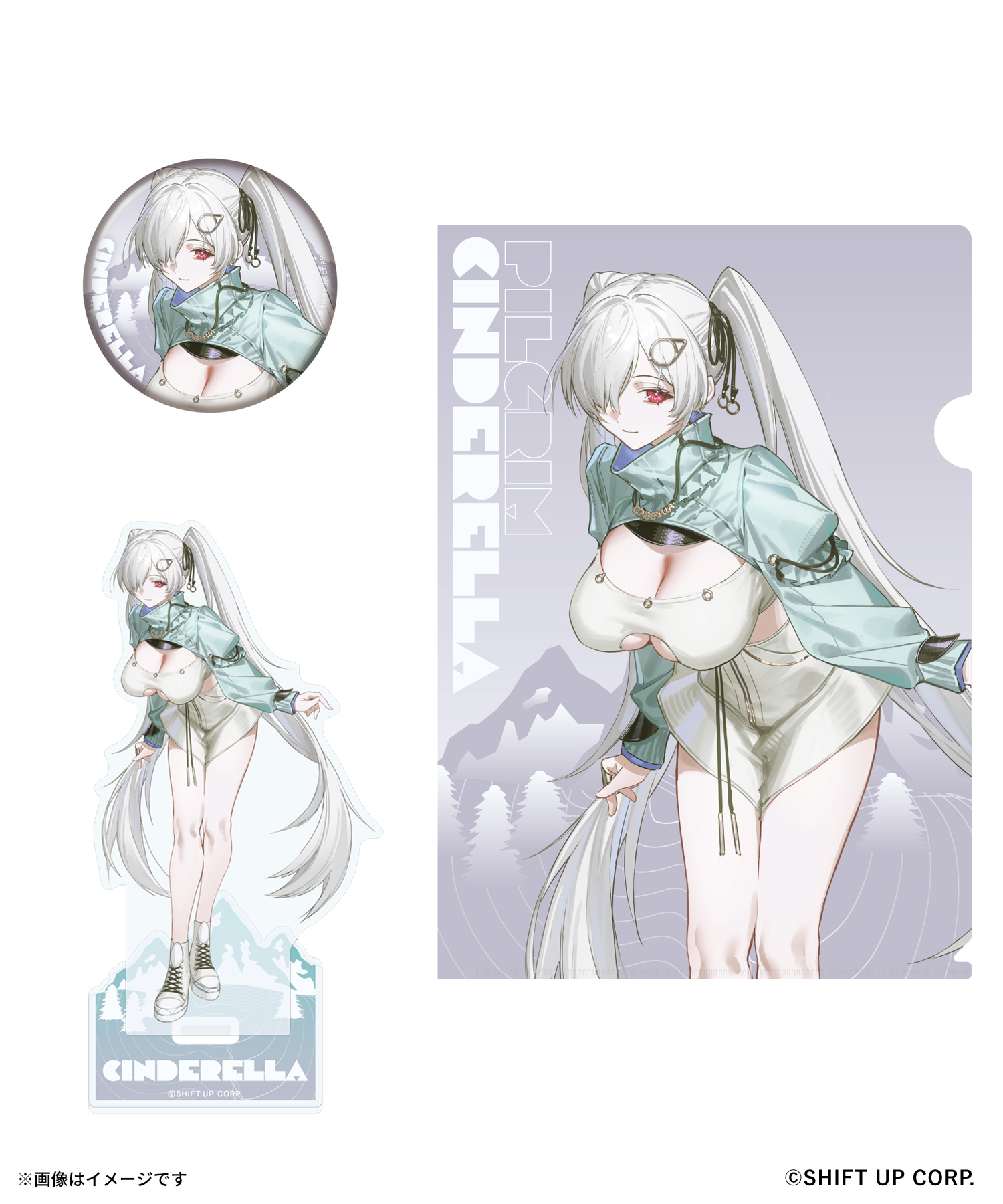 勝利の女神：NIKKE × ZOZOTOWN in Spring 2026　グッズセット（4種展開）：3,300円