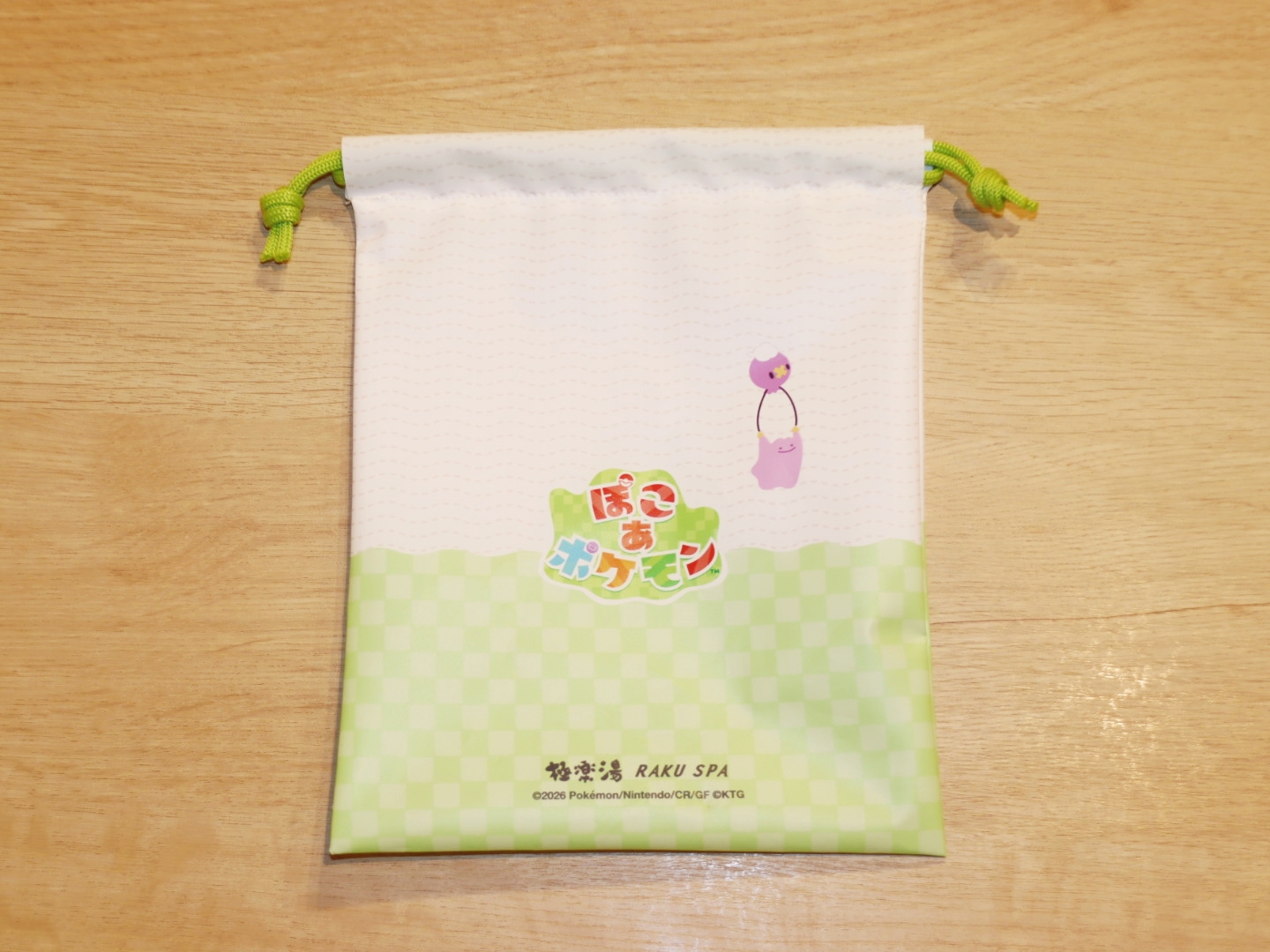 お風呂巾着 各1,100円