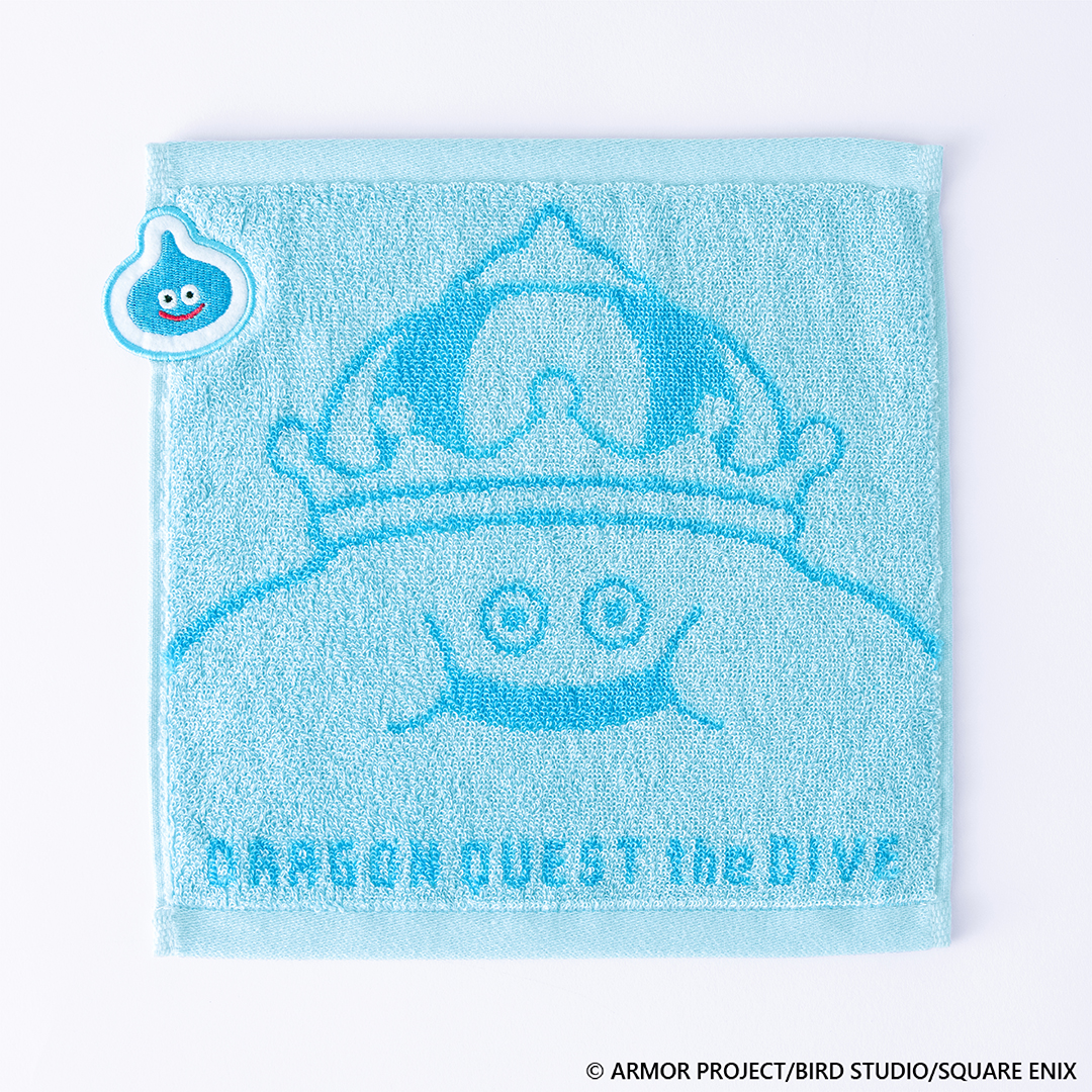『ドラゴンクエスト the DIVE』ぼうけんハンドタオル(全2種)ホミータ&ドラキー/キングスライム&スライム 各¥1,485(税込)