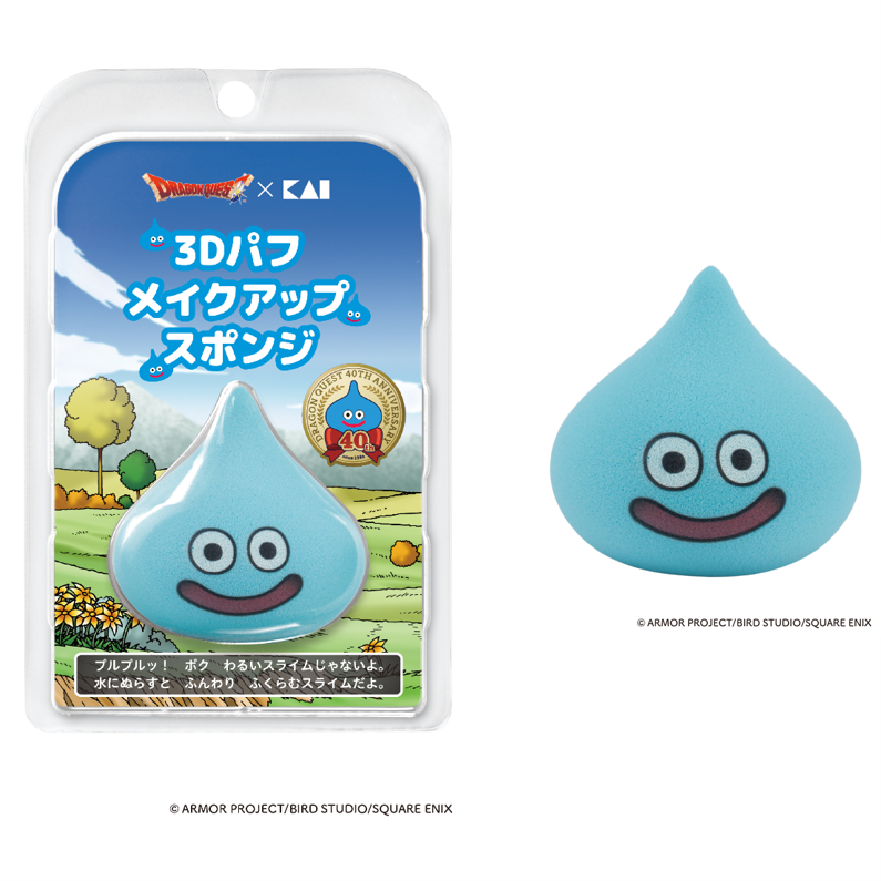 「ドラゴンクエスト スライム3Dパフ（スライム）」価格：770円