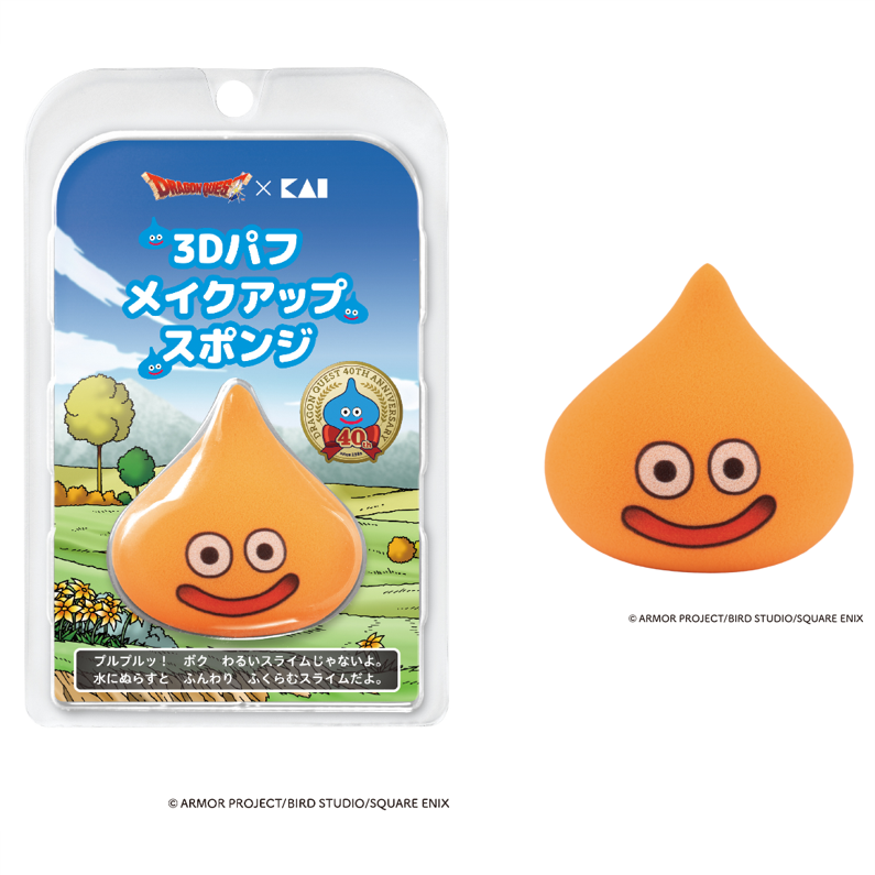 「ドラゴンクエスト スライム3Dパフ（スライムベス）」価格：770円