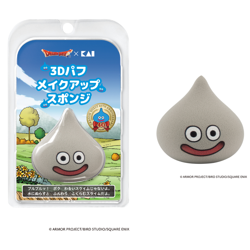 「ドラゴンクエスト スライム3Dパフ（メタルスライム）」価格：770円