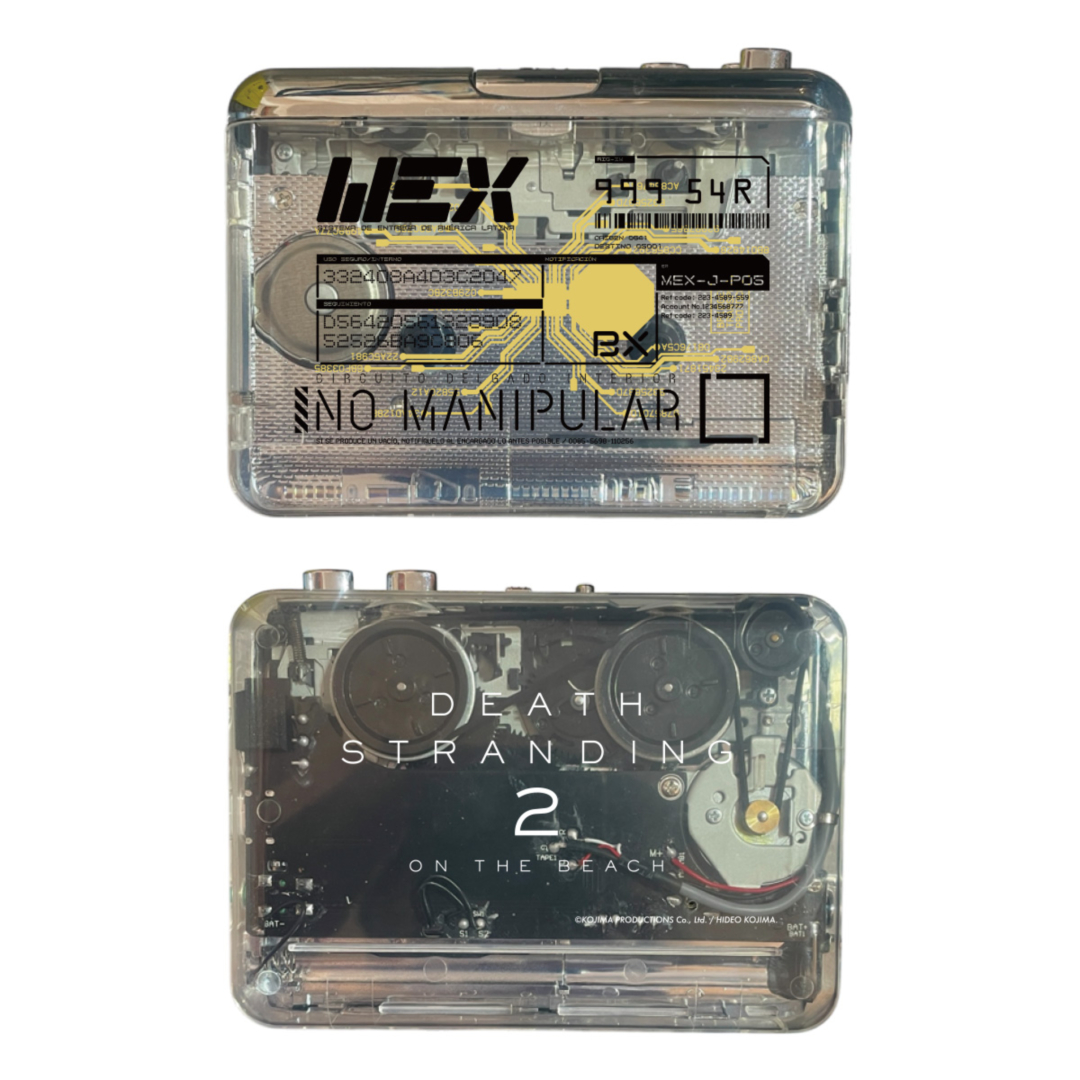 KOJIMA PRODUCTIONS × ODD TAPE COLLABORATION CASSETTE PLAYER DEATH STRANDING 2 × ODD TAPE COLLABORATION CASSETTE PLAYER  価格：各13,970円（DEATH STRANDING 2 verは6月中旬以降発売予定）