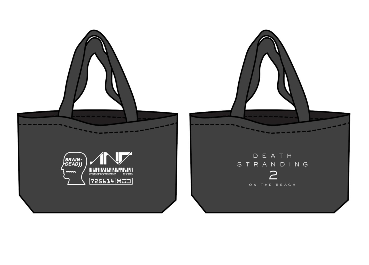 DEATH STRANDING 2 × Brain Dead Tote bag 価格：6,600円