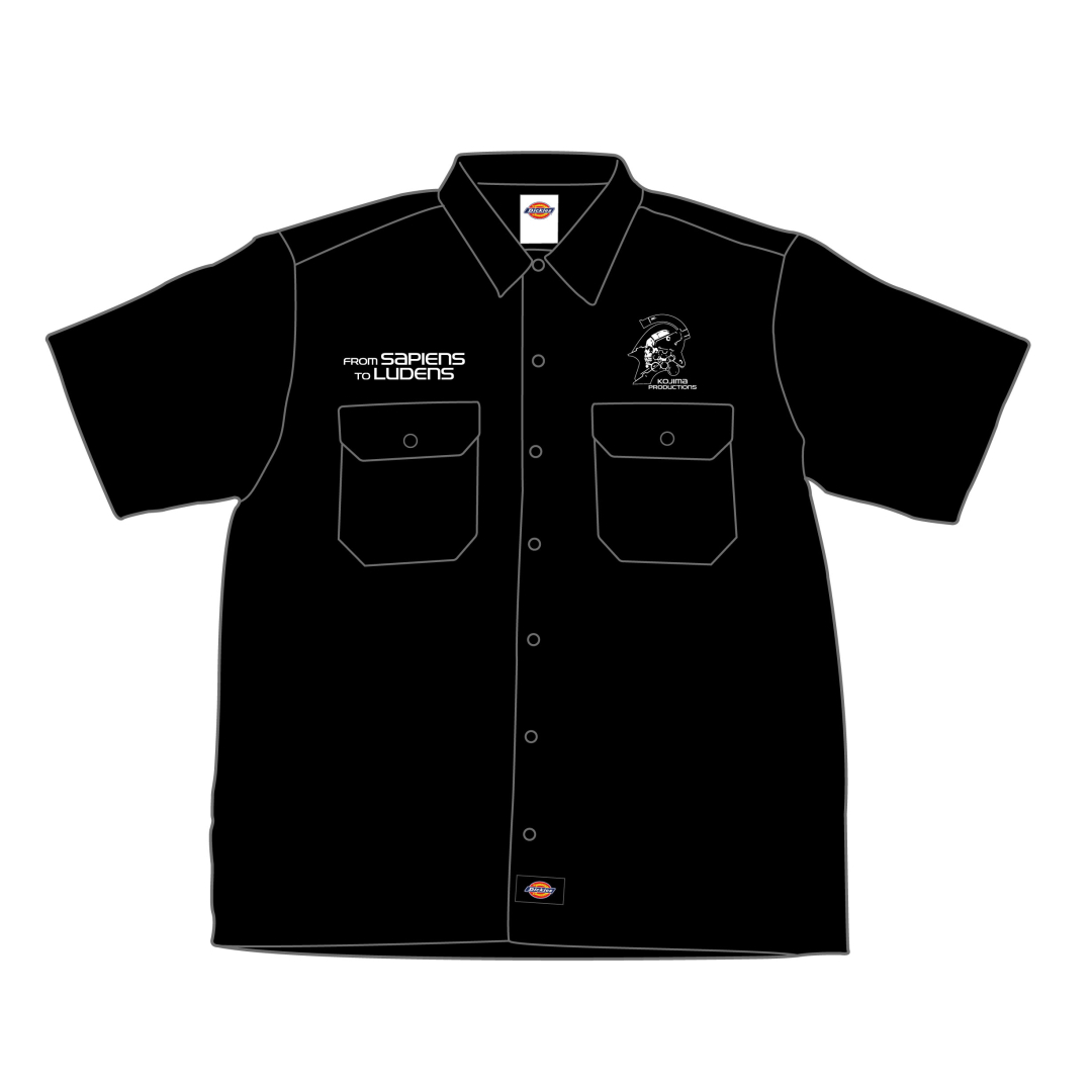 KOJIMA PRODUCTIONS × Dickies S/S ワークシャツ、DEATH STRANDING 2 × Dickies S/S ワークシャツ 価格：各13,200円（7月発売予定）