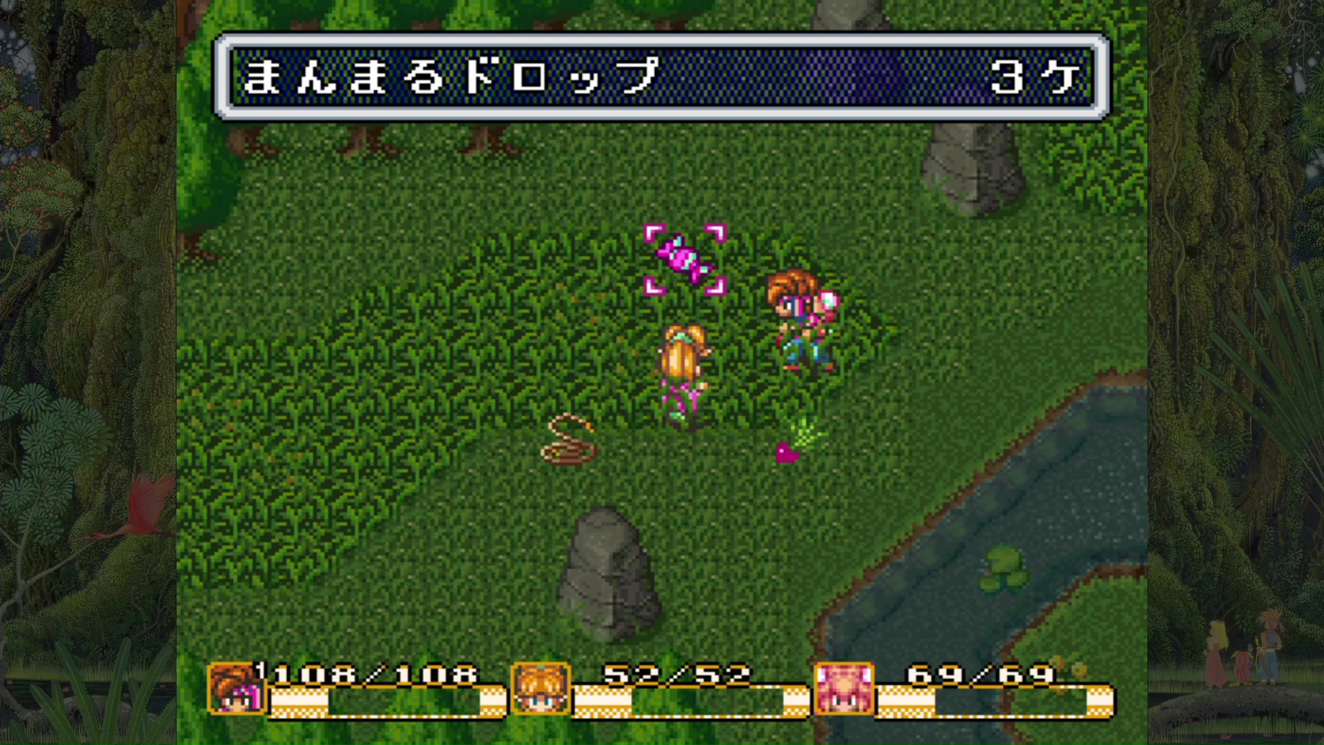 ゲームボーイからスーパーファミコンになり、グラフィックスもシステムも進化している