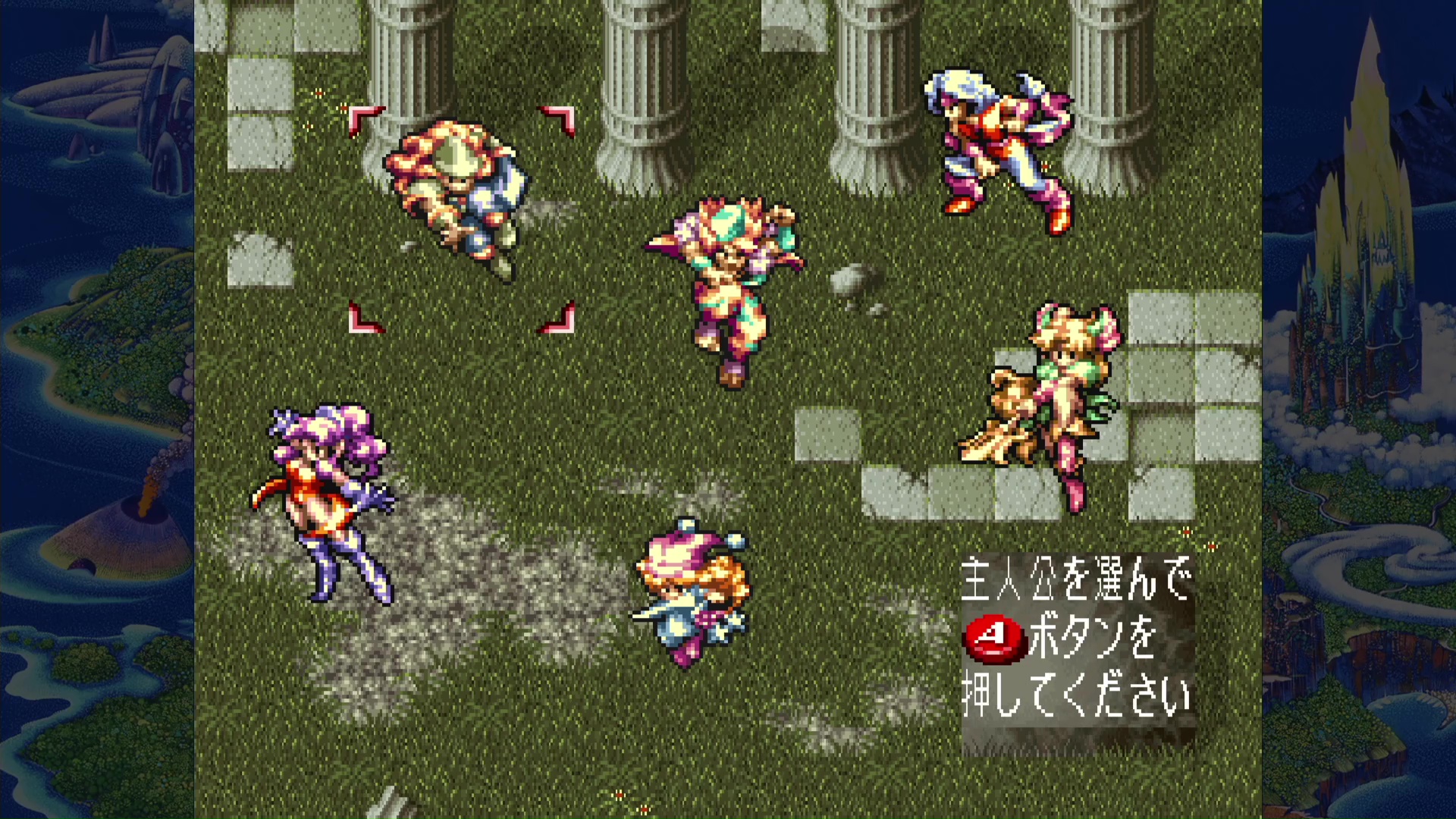 主人公ごとに異なるストーリーが楽しめる。キャラクターを変えて何度もプレイしたくなる設計になっている