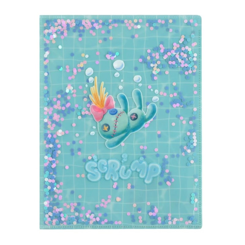 「スクランプ クリアファイル 2ポケット」価格：750円