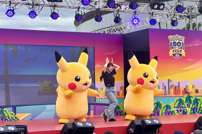 筆者が参加した時間帯は「ポケモンKidsTV」の回。振り付けを教えてくれる元気いっぱいのお姉さんがいるので、小さな子どもでも楽しめる
