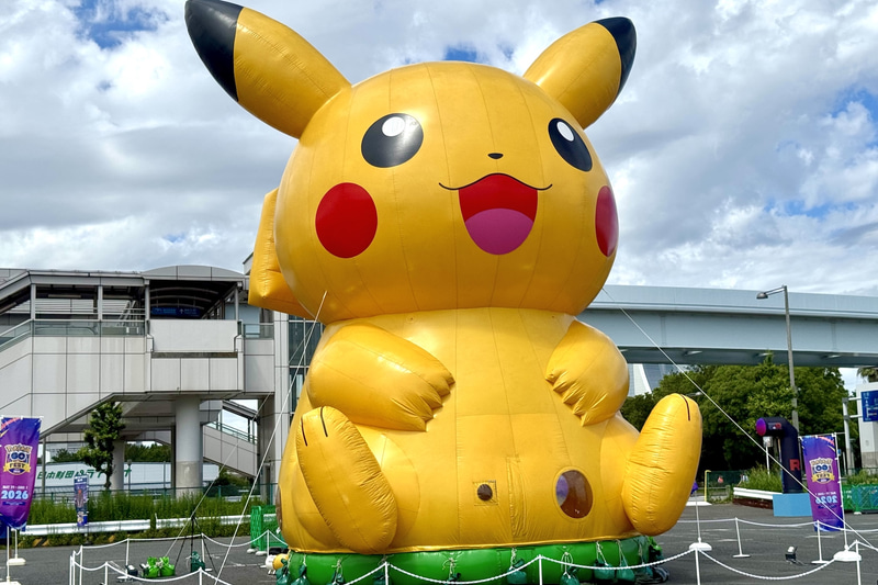 巨大なピカチュウ発見！