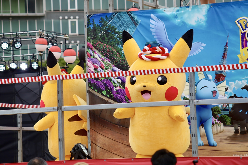 ハチマキをしたピカチュウがかわいい！