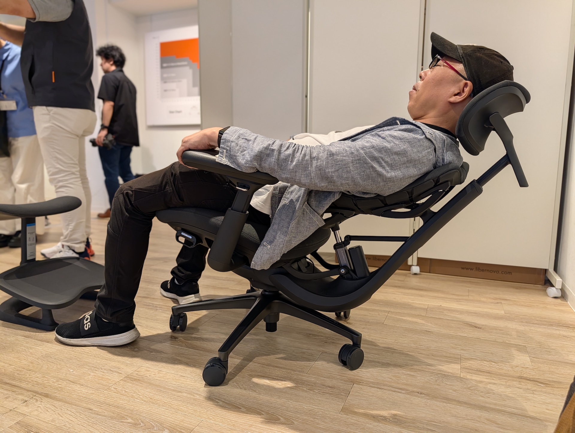 「Omniストレッチ」を使えばリラックスモードでのんびりできる