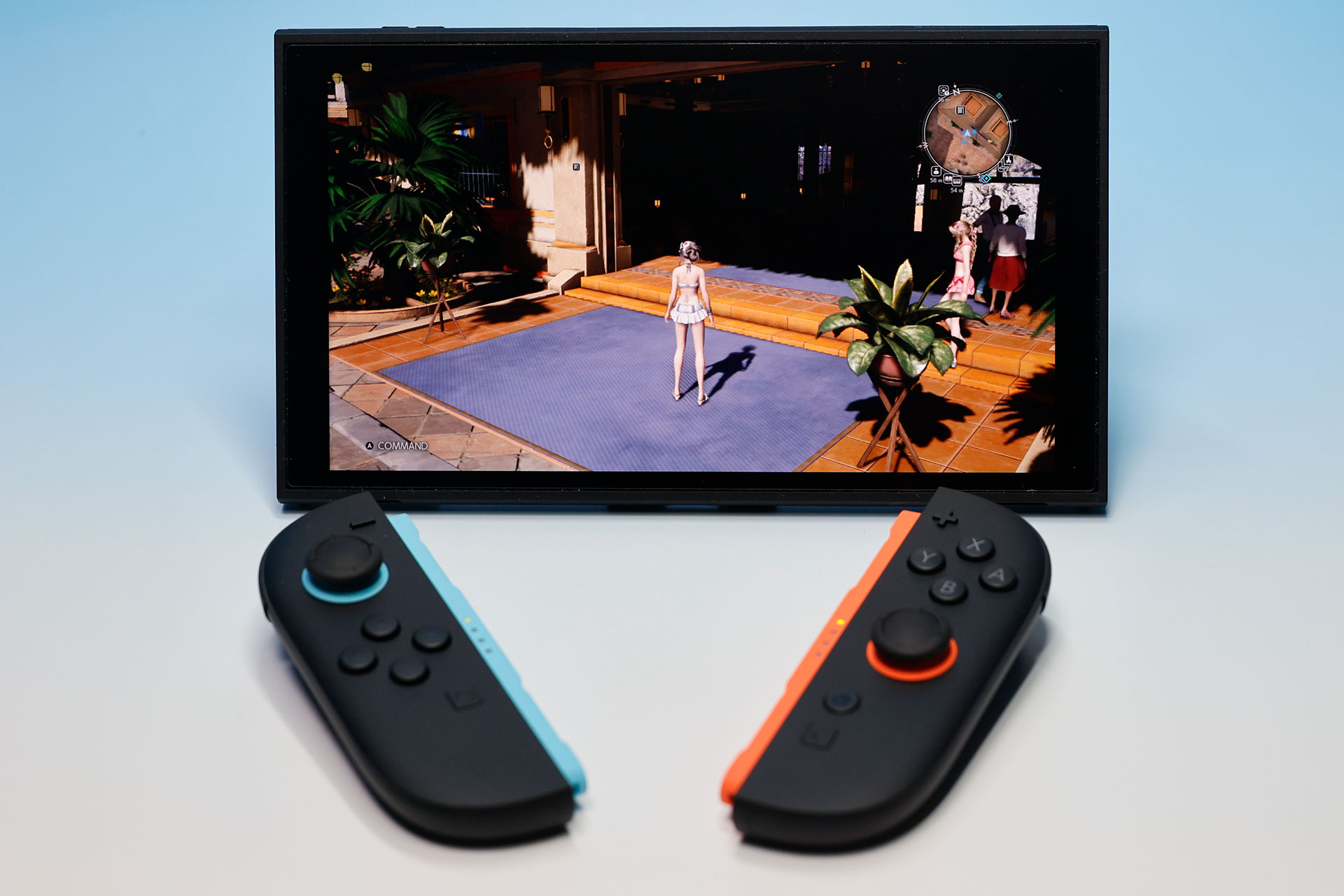 「携帯モード」に加えて、コントローラーを取り外し「テーブルモード」で遊べるのもNintendo Switch 2版ならではだ