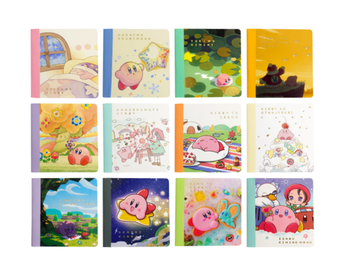 シークレットコレクション　箔押しミニノート［ランダム商品・全12種］ 価格：各660円