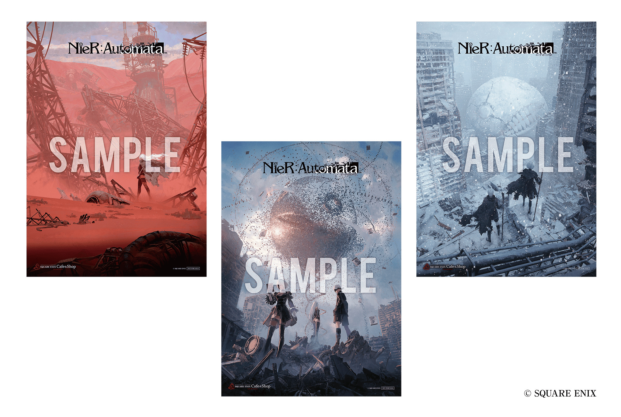 「NieR:Automata」　ランダムランチョンマット（全3種）