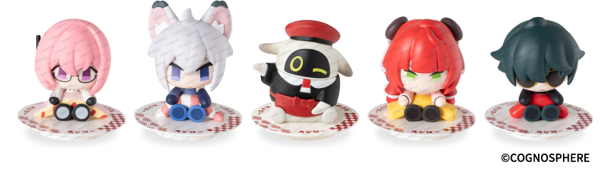 コラボ限定ミニフィギュア（全5種・ランダム提供）