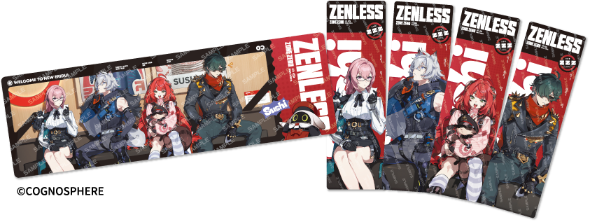 コラボ限定レーザーチケット（全5種・ランダム提供）