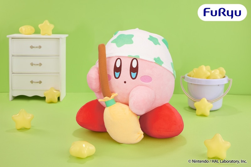 Kirby★Diary osouji BIGぬいぐるみ～クリーン～（全1種）