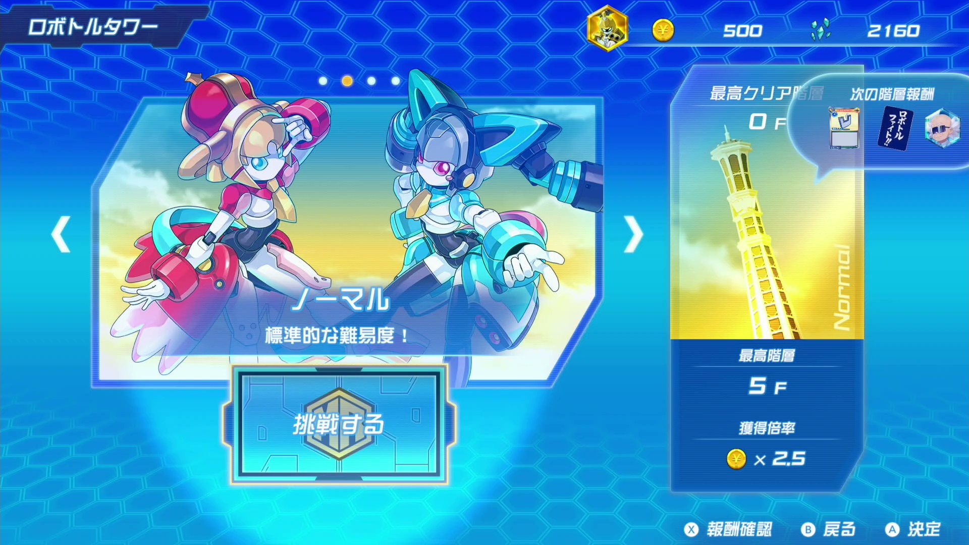 ノーマルは5Fで、ハードは10F、エンドレスは文字通りエンドレスである