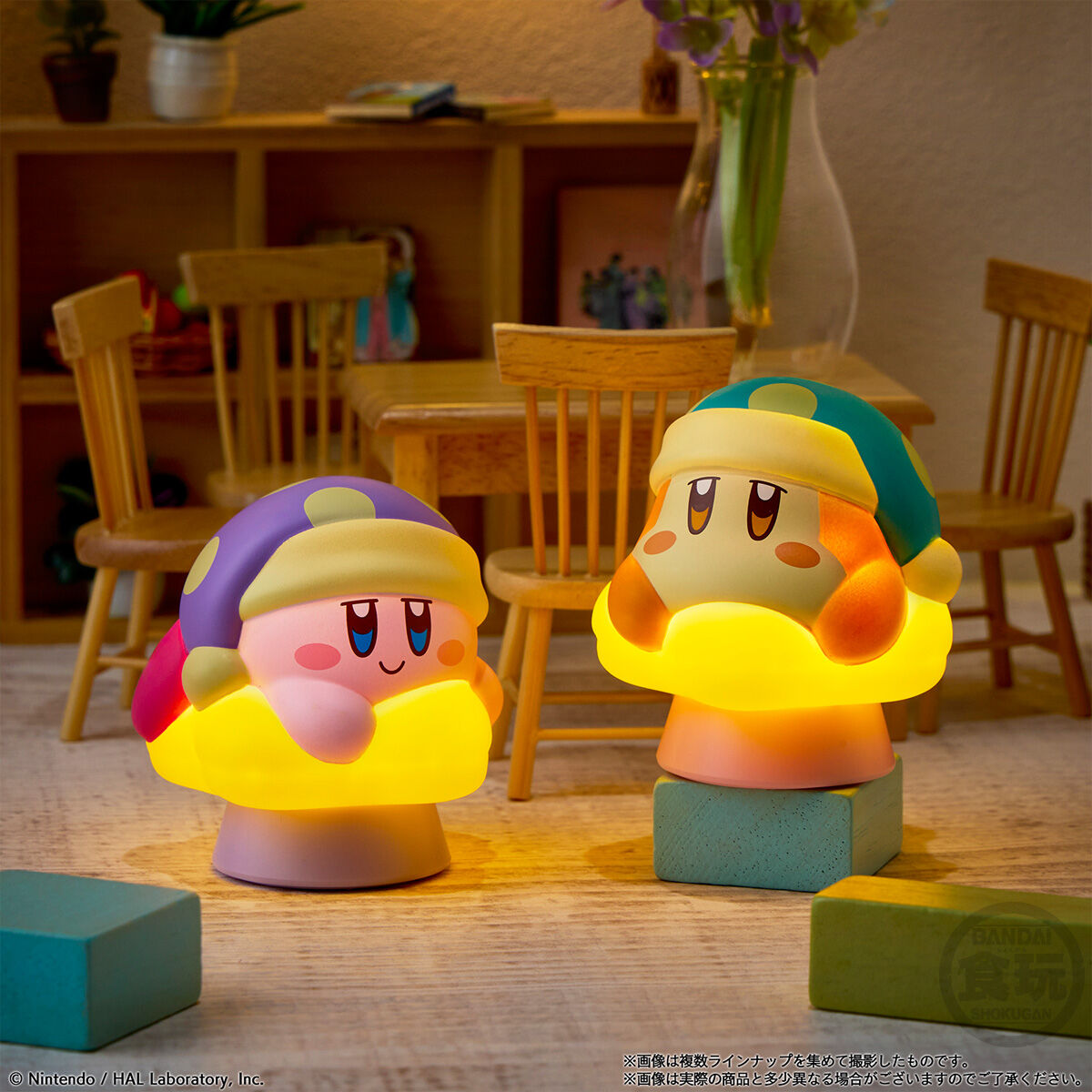 「星のカービィ キャライト」フィギュア イメージ