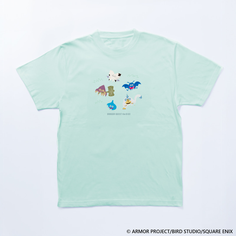 「ドラゴンクエスト the DIVE」くさむらかくれんぼ Tシャツ  3,900円