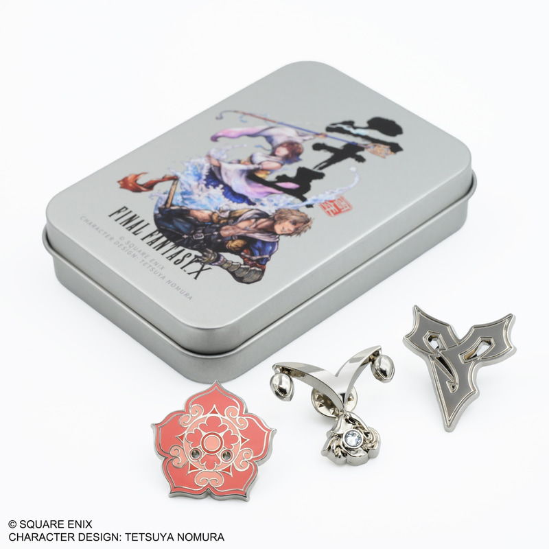 ファイナルファンタジーX ティーダ＆ユウナ アクセサリーピンバッチセット 3,080円