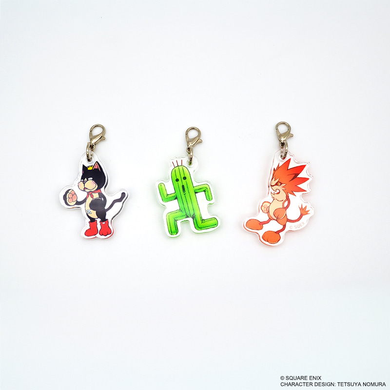 ファイナルファンタジーX ぬいぐるみイラストアクリルチャーム ケット・シーセット 1,650円
