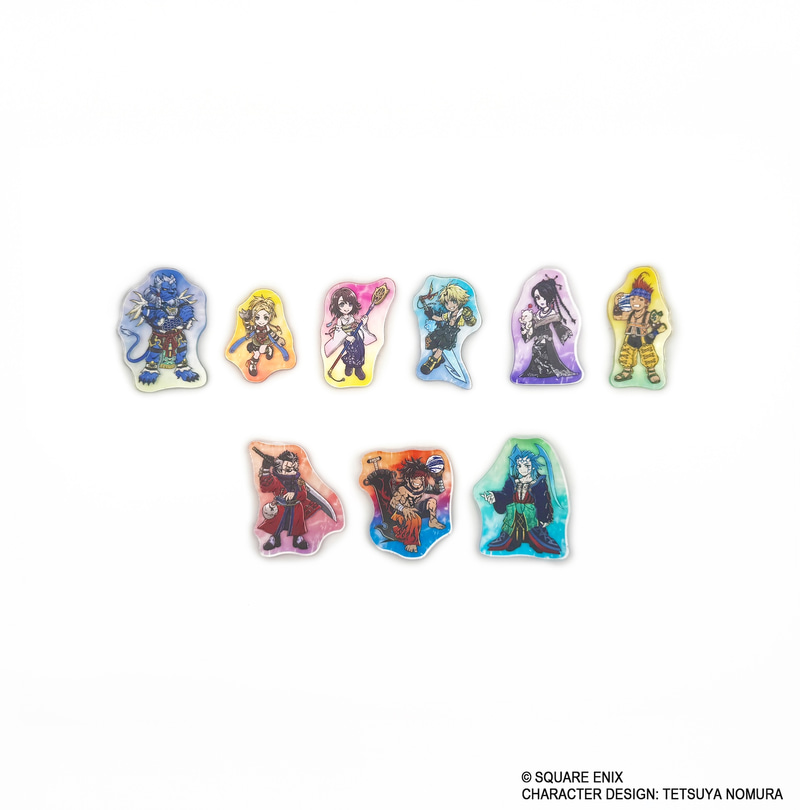 ファイナルファンタジーX トレーディング キャラクターアクリルシール 12袋入りBOX 10,560円/単品 880円