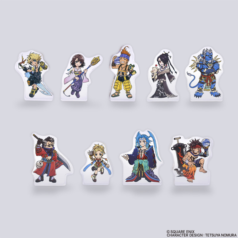 ファイナルファンタジーX ミニアクリルブロックコレクション 1回400円 ※カプセルトイ商品