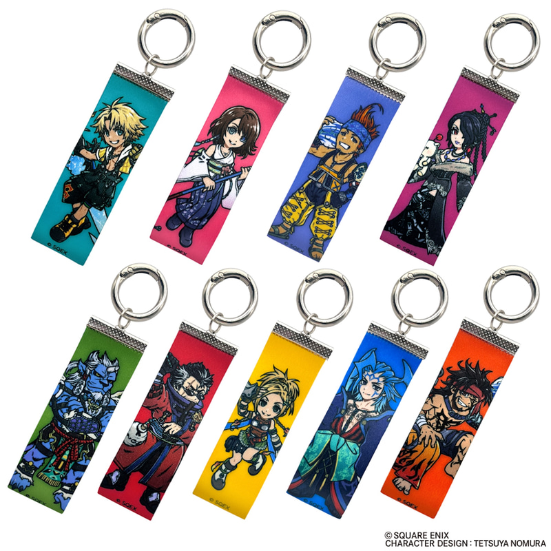 ファイナルファンタジーX キャラクタータグキーホルダー 1回400円 ※カプセルトイ商品