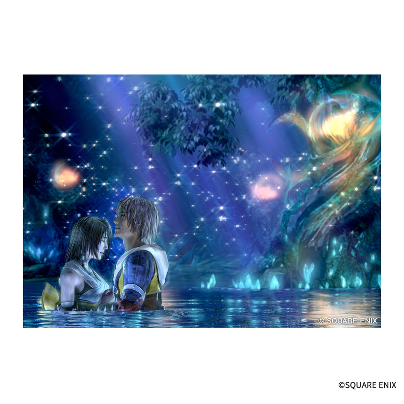 ファイナルファンタジーX オーロラアート『マカラーニャの森 聖なる泉』