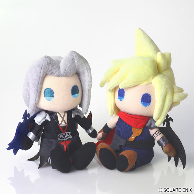 ファイナルファンタジー ぬいぐるみ クラウド・ストライフ/セフィロス アナザーフォームVer. 各4,400円