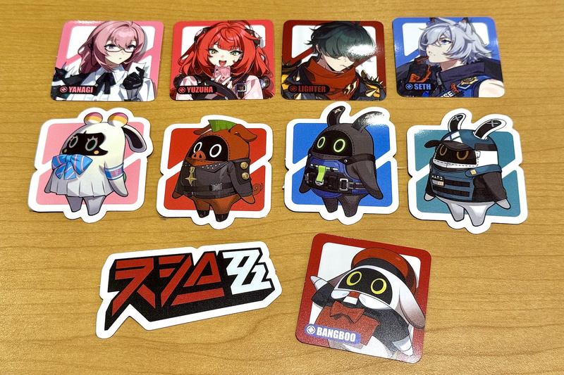 コラボ限定ピックは全10種（ランダム提供）