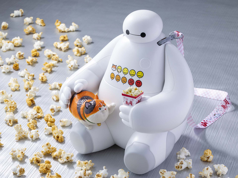 ベイマックスのポップコーンバケット付きポップコーン イメージ