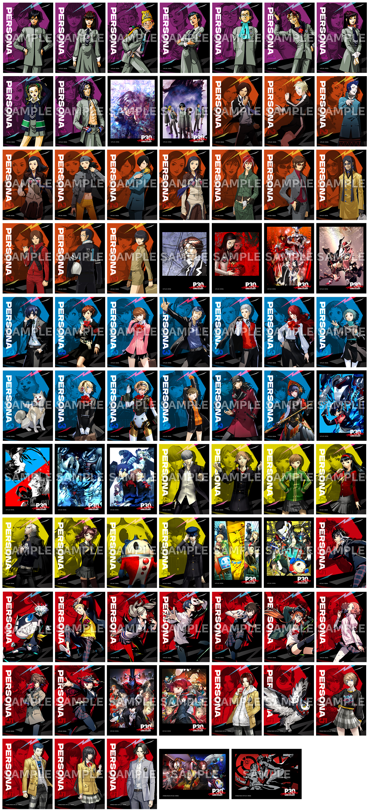 「オリジナルブロマイド」全75種（価格：L判各300円、2L判各500円）