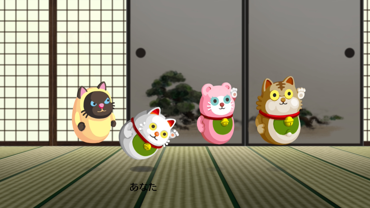 これも筆者が超苦手だったゲームのひとつ。Aボタンでテンポよくジャンプをしながら行進してストップしたり、右ボタンで合図にあわせてローリングしたりするのだが、とにかくテンポが難しい