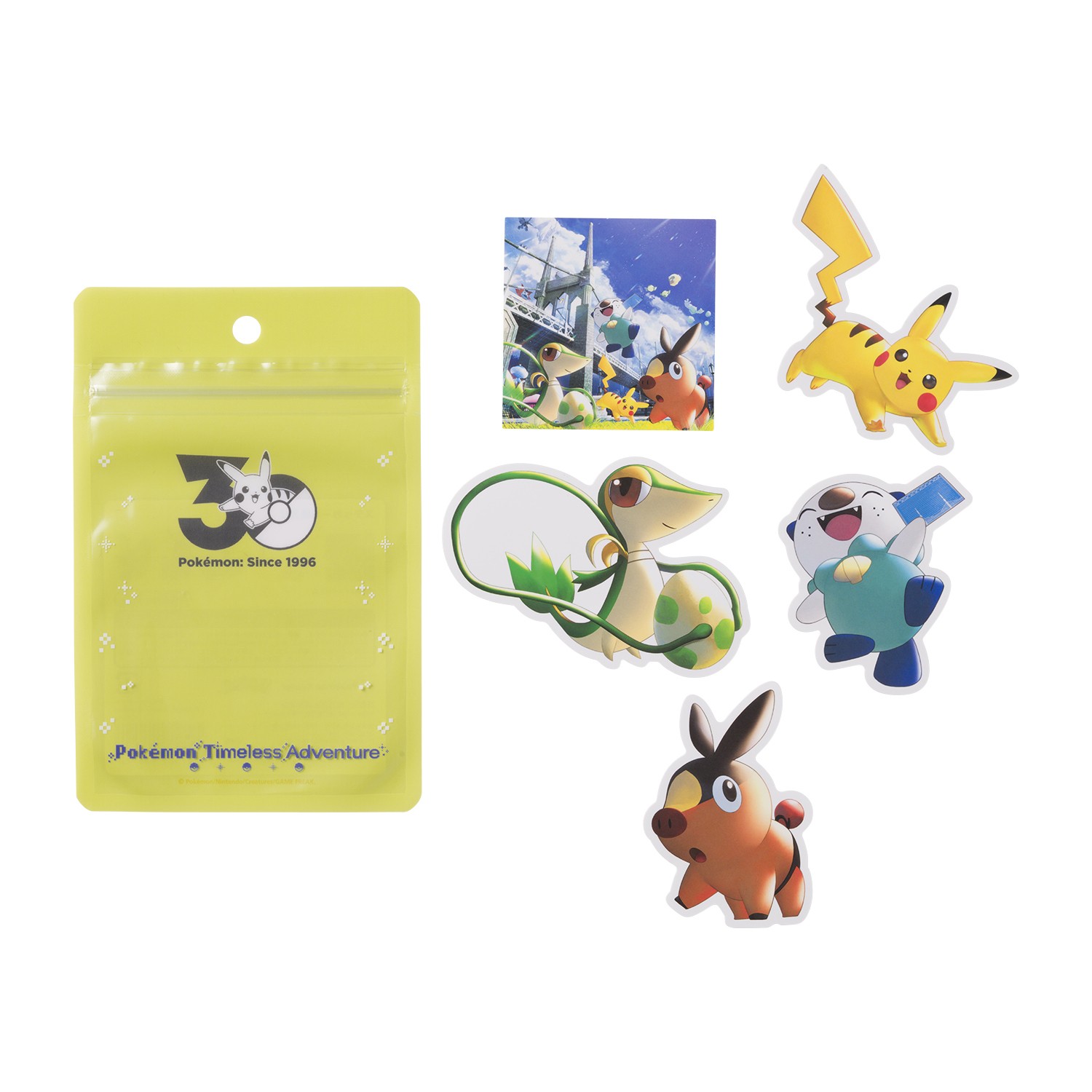 ステッカーセット Pokémon Timeless Adventure イッシュ　770円