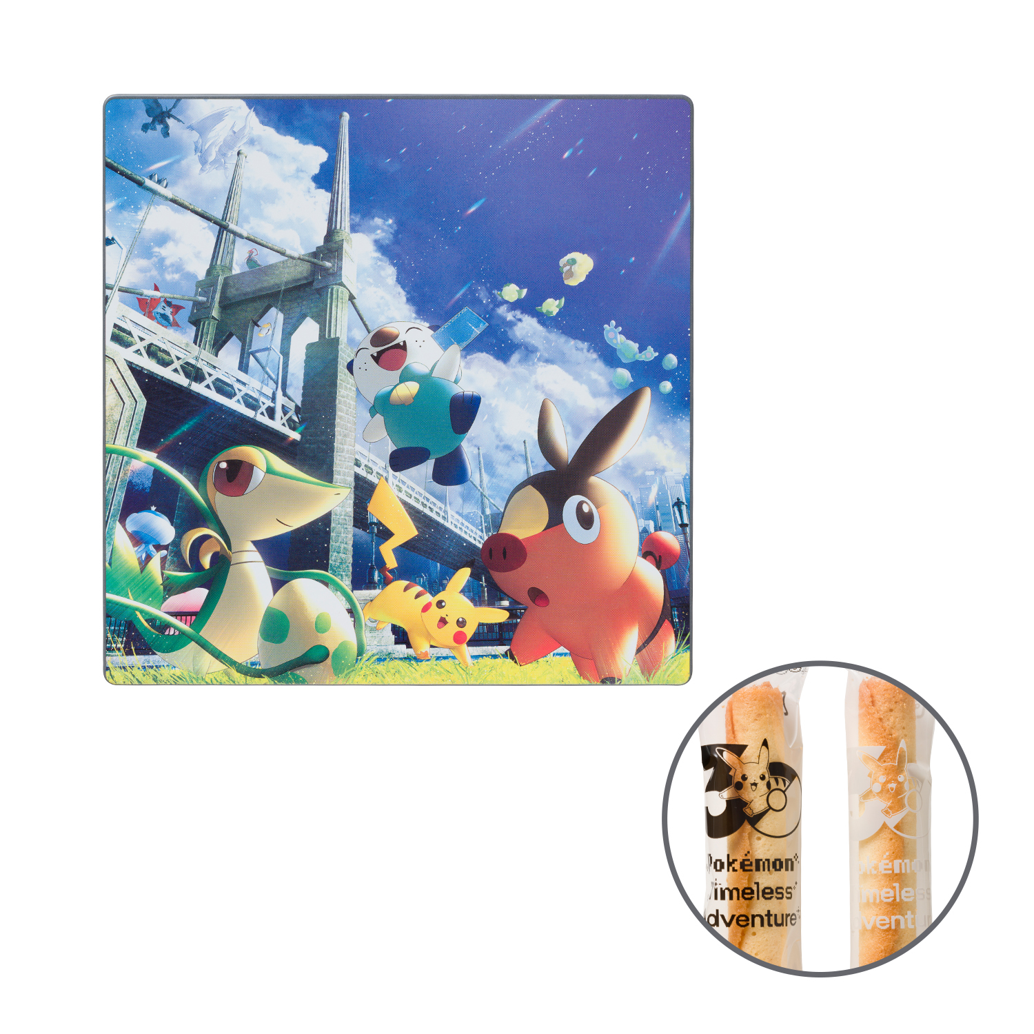 ロールクッキー Pokémon Timeless Adventure イッシュ　1,760円