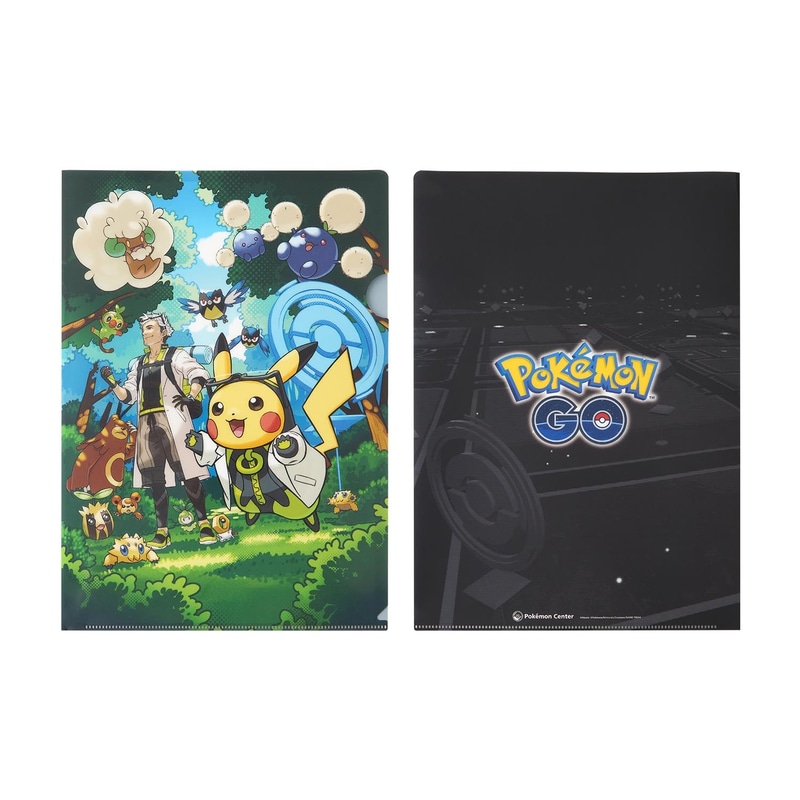 A4クリアファイル Pokémon GO ウィロー博士の助手ピカチュウ　275円