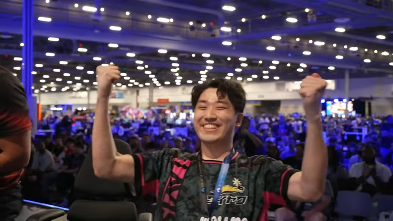 ウィナーズ側でベスト8を決めたタンタンメン選手
