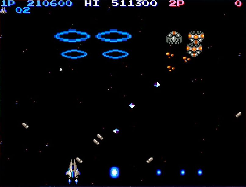 ステージ2に進むと、縦スクロールに向きが変わるのも新鮮な体験だった