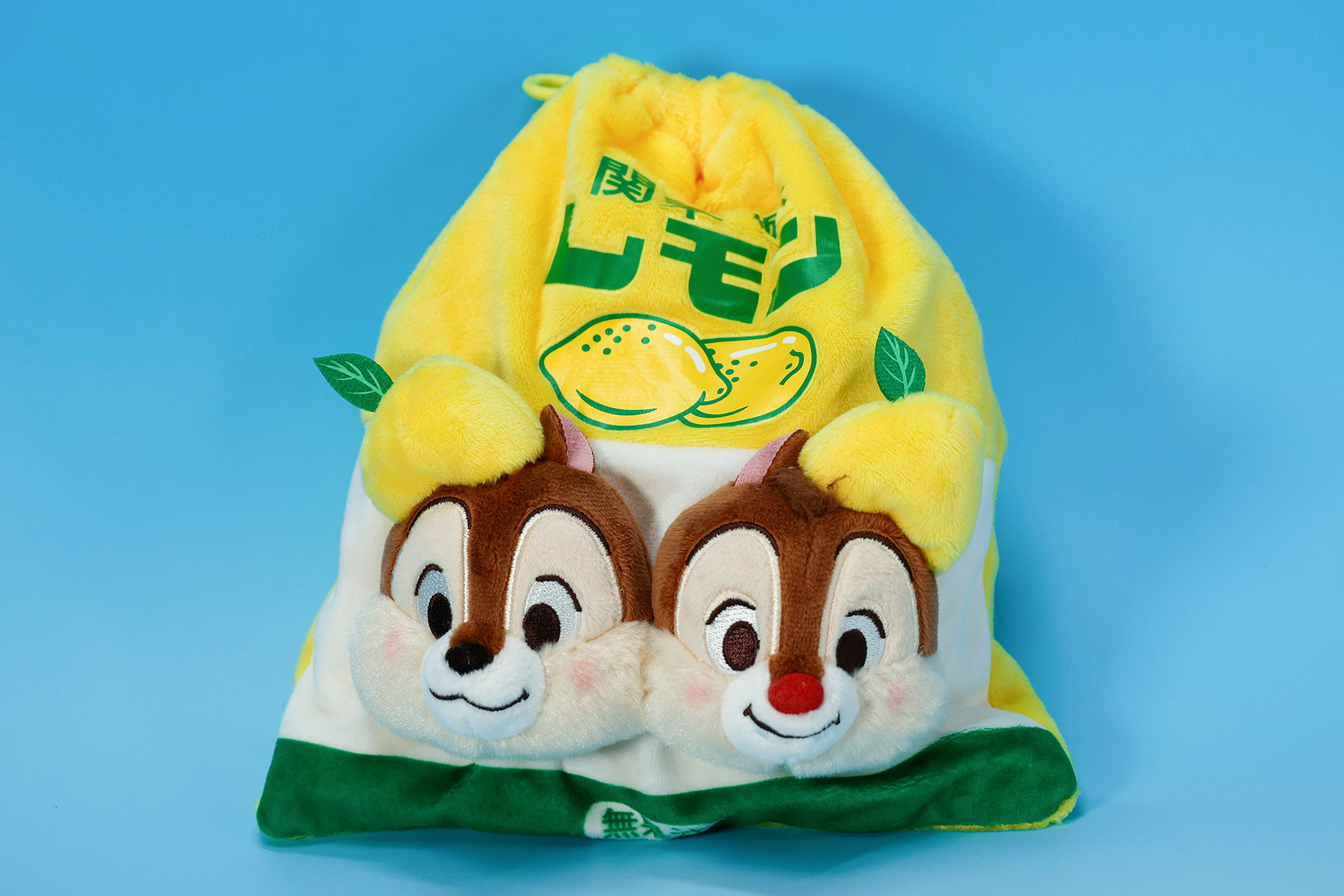 こちらが「チップ＆デール クッキー 巾着入り 関東・栃木レモン LEMON GYUNYU」だ