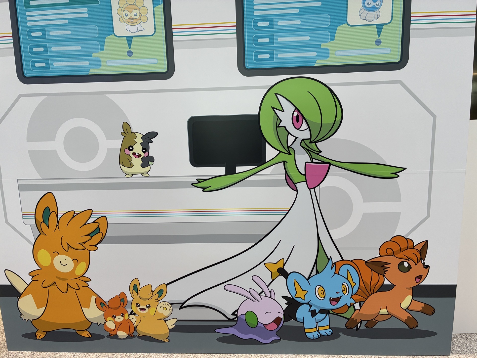 ほかにも空港内では数え切れないくらいのポケモンが溢れている。ひとつひとつ、ぜひじっくりとチェックしていただきたい