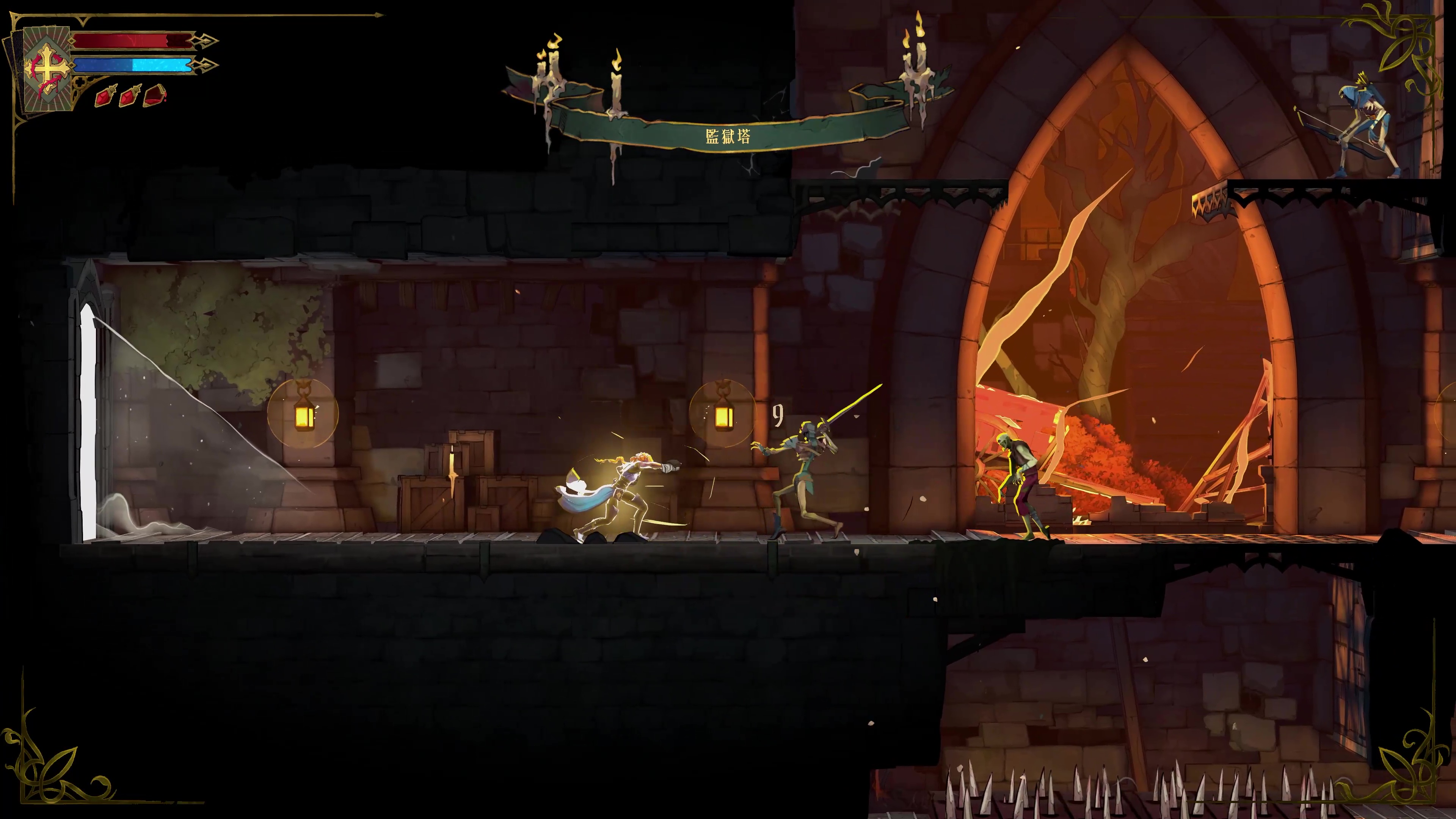 バックステップやスライディングなどのアクションは過去作でもあったが、本作では使いやすさと性能が格段に上がっている