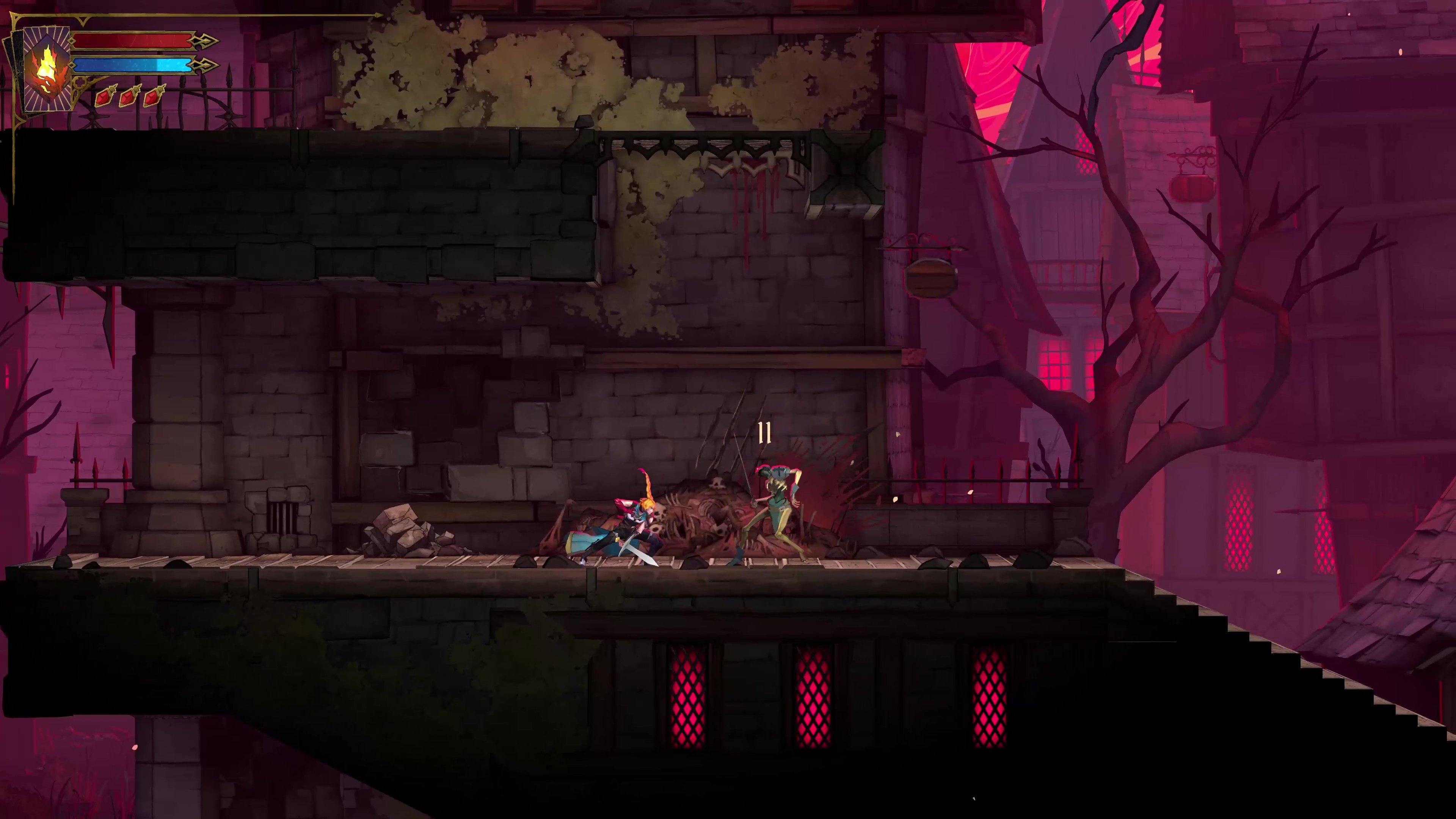 「Castlevania」らしいゴシック調の世界が美麗に進化している