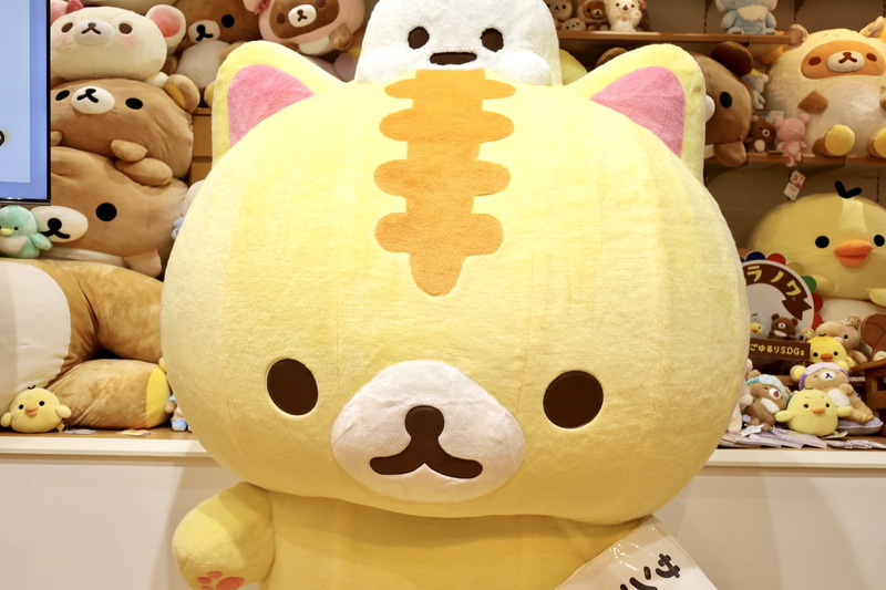 サンエックス広報のコロニャも会場に駆けつけた