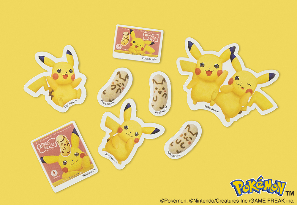 ポケモン東京ばな奈 フレークシールシート