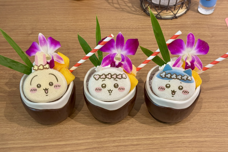 南国風トロピカルドリンク 各1,320円 ※こちらのドリンクはTAKE OUT対応